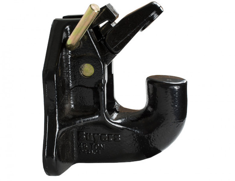 Image of 45 Ton 4-Hole Air Compensated Pintle Hook from Buyers Products. Part number: P45AC4