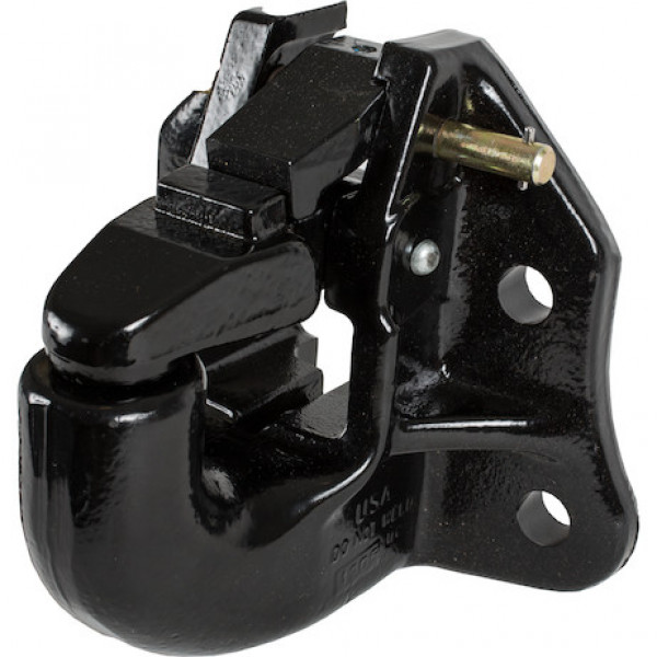 Image of 45 Ton 4-Hole Air Compensated Pintle Hook from Buyers Products. Part number: P45AC4