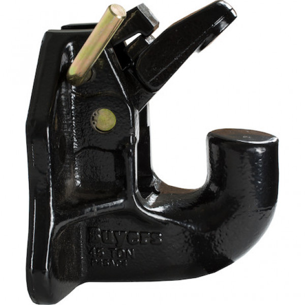 Image of 45 Ton 4-Hole Air Compensated Pintle Hook from Buyers Products. Part number: P45AC4