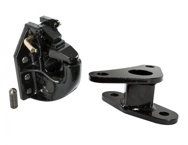 Image of 45 Ton 6-Hole Air Compensated Pintle Hook from Buyers Products. Part number: P45AC6