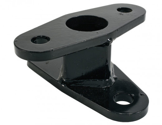 Image of 45 Ton 6-Hole Air Compensated Pintle Hook Brake Chamber Bracket from Buyers Products. Part number: P45AC6BK