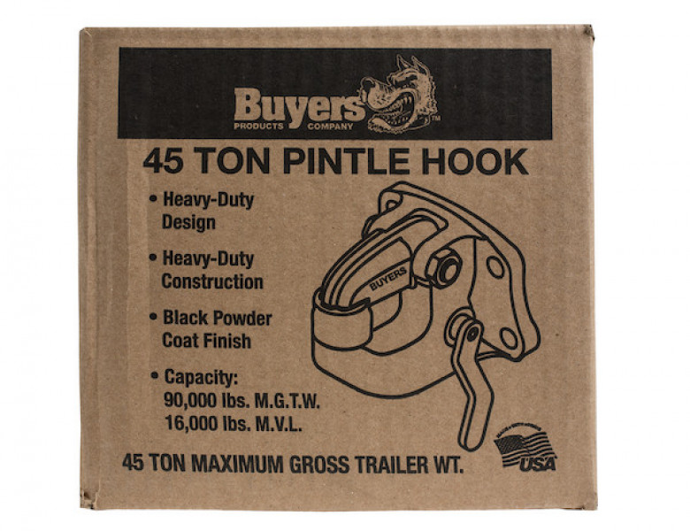 Image of 45 Ton Pintle Hook from Buyers Products. Part number: PH45