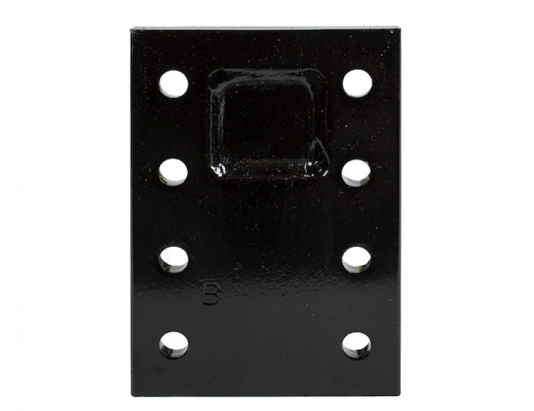 Image of 2 Inch Pintle Hitch Mounting Plate - 6 Position, 14.5 Inch Shank from Buyers Products. Part number: PM1012