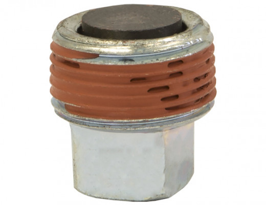 Image of 1/2 Inch NPT Magnetic Drain Plug from Buyers Products. Part number: PPM08