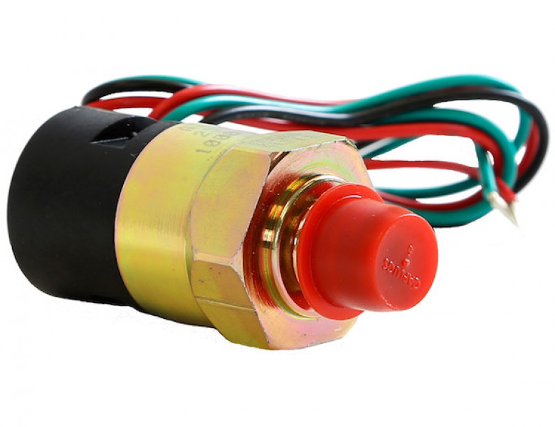 Image of Pressure Switch Preset At 25 PSI Normally Open from Buyers Products. Part number: PS25