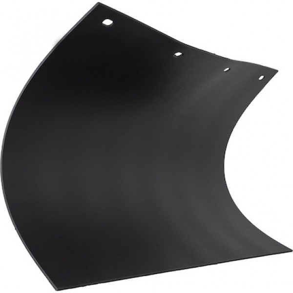 Image of Super Durable Black Polymer Mudflaps 24x18 Inch from Buyers Products. Part number: RC18PPB