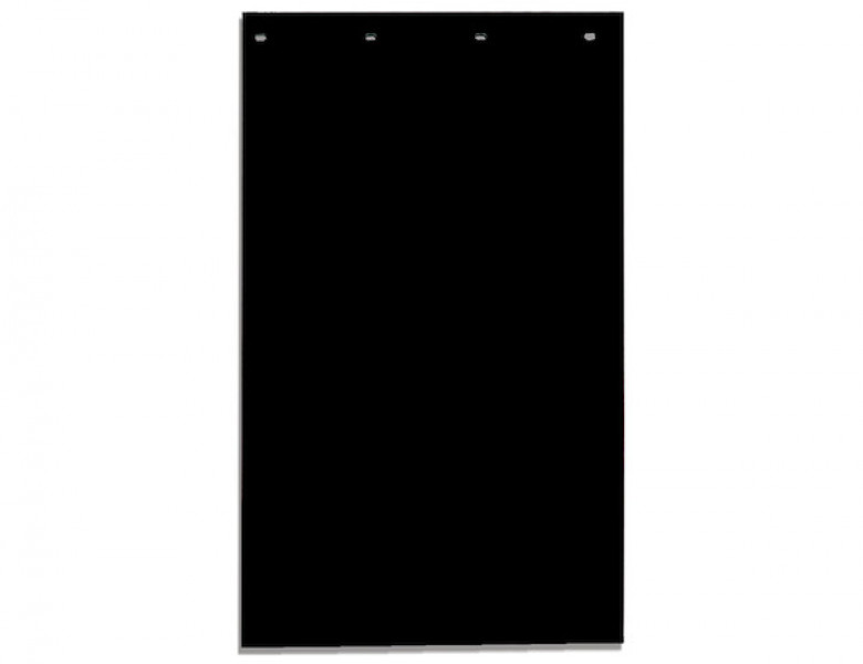 Image of Super Durable Black Polymer Mudflaps 24x24 Inch from Buyers Products. Part number: RC24PPB