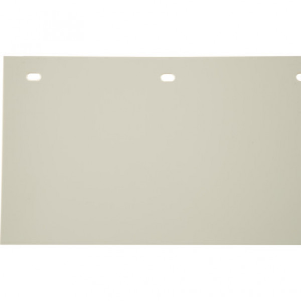 Image of Super Durable White Polymer Mudflaps 24x30 Inch from Buyers Products. Part number: RC30PPW