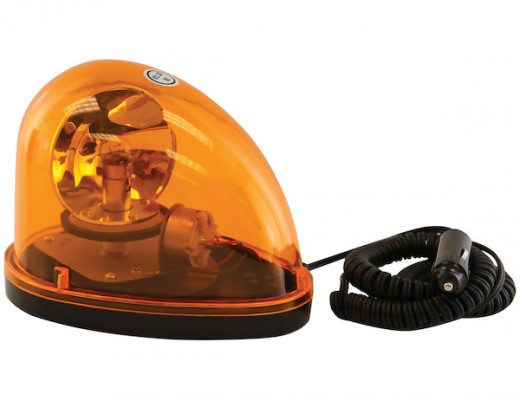 Image of 5.5 Inch Amber Halogen Revolving Light from Buyers Products. Part number: RL650A