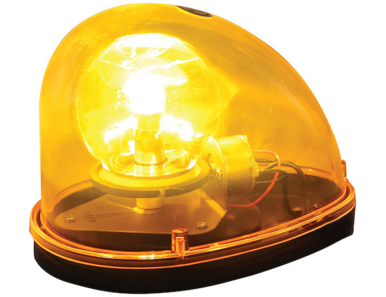 Image of 5.5 Inch Amber Halogen Revolving Light from Buyers Products. Part number: RL650A