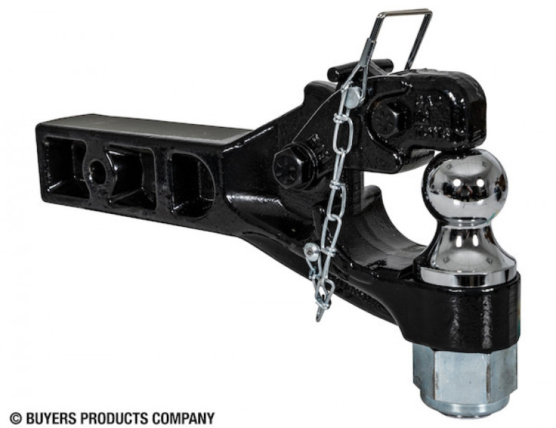 Image of 10 Ton Combination Hitch - 2-1/2 Inch Receiver, 2 Inch Ball from Buyers Products. Part number: RM102000