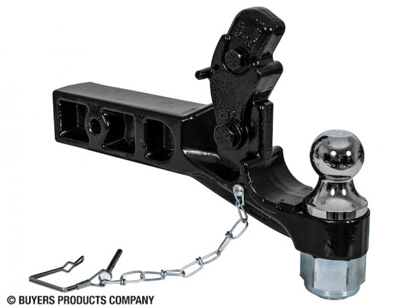 Image of 10 Ton Combination Hitch - 2-1/2 Inch Receiver, 2 Inch Ball from Buyers Products. Part number: RM102000