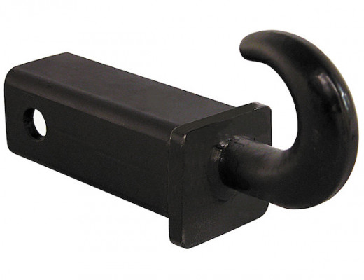 Image of 2 Inch Receiver Mounted Tow Hook - 10,000Pound from Buyers Products. Part number: RM10H