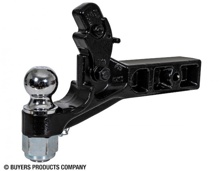 Image of 12 Ton Combination Hitch - 2-1/2 Inch Receiver, 2-5/16 Inch Ball from Buyers Products. Part number: RM122516