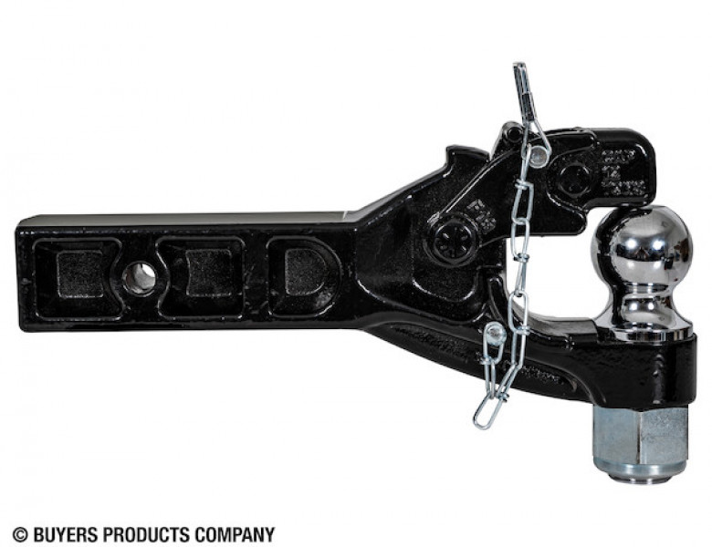 Image of 12 Ton Combination Hitch - 2-1/2 Inch Receiver, 2-5/16 Inch Ball from Buyers Products. Part number: RM122516