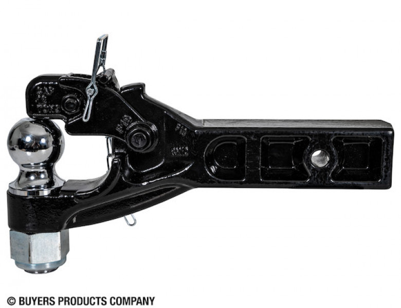 Image of 12 Ton Combination Hitch - 2-1/2 Inch Receiver, 2-5/16 Inch Ball from Buyers Products. Part number: RM122516