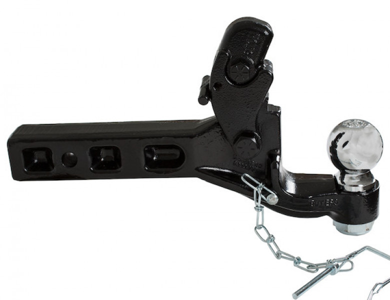 Image of 6 Ton Combination Hitch - Pintle Hitch with 2 Inch Ball from Buyers Products. Part number: RM62000