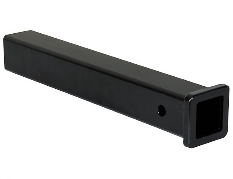 Image of 2 Inch Black Receiver Tube - 18 Inch Shank from Buyers Products. Part number: RT25818B