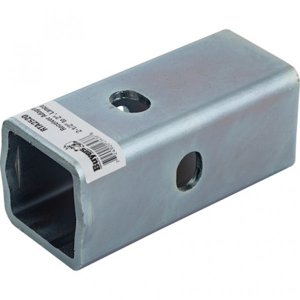 Image of 2-1/2 Inch to 2 Inch Receiver Tube Adapter with Lance Stop from Buyers Products. Part number: RTA2520