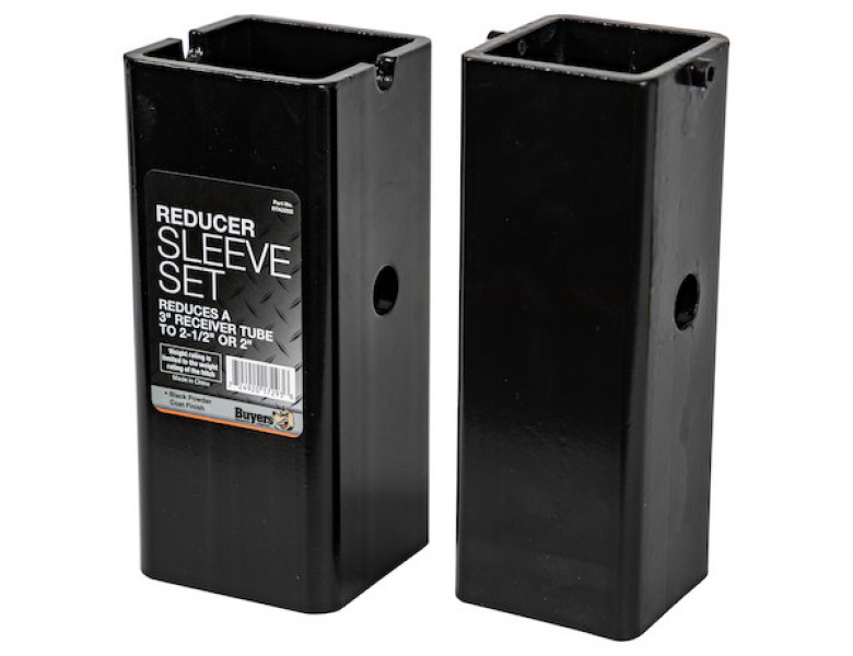 Image of 3 Inch to 2 1/2 Inch to 2 Inch Receiver Tube Adapter Set from Buyers Products. Part number: RTA3252