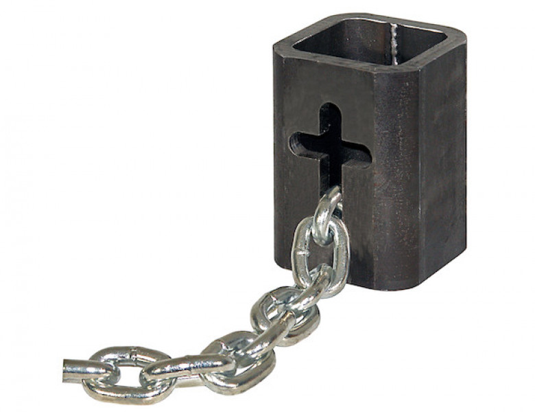 Image of Cruciform Safety Chain Bracket from Buyers Products. Part number: SC450C