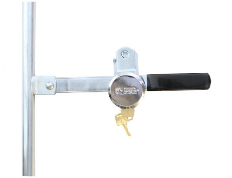 Image of Heavy Duty Chrome Plated Security Lock-Shielded from Buyers Products. Part number: SL100