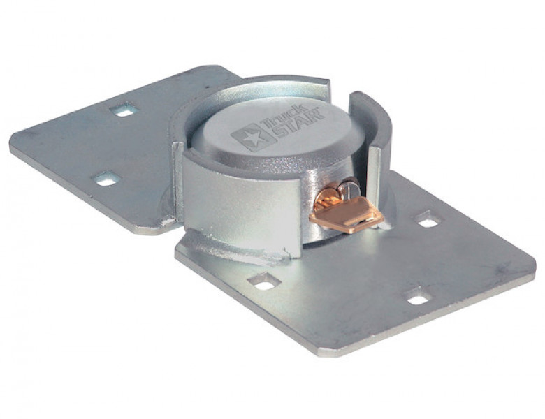 Image of Heavy Duty Chrome Plated Security Lock-Shielded from Buyers Products. Part number: SL100