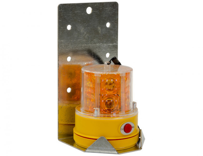 Image of 5 Inch by 4 Inch Portable Amber LED Beacon Light from Buyers Products. Part number: SL475A