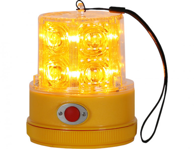 Image of 5 Inch by 4 Inch Portable Amber LED Beacon Light from Buyers Products. Part number: SL475A