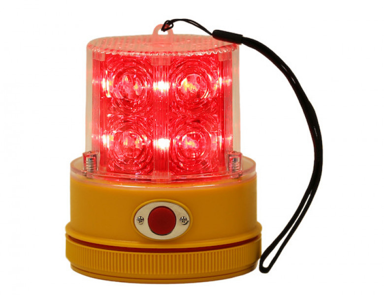 Image of 5 Inch by 4 Inch Portable Amber LED Beacon Light from Buyers Products. Part number: SL475A