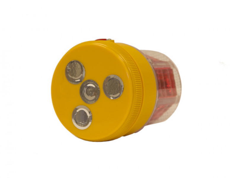 Image of 5 Inch by 4 Inch Portable Red LED Beacon Light from Buyers Products. Part number: SL475R