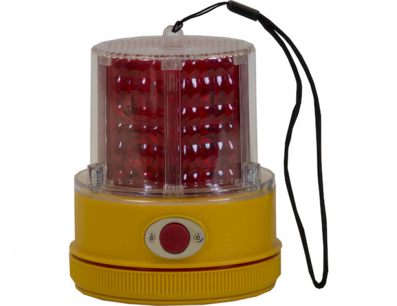 Image of 5 Inch by 4 Inch Portable Red LED Beacon Light from Buyers Products. Part number: SL475R