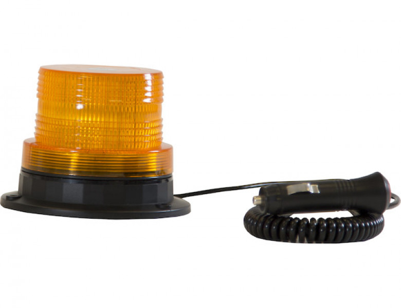 Image of 5 Inch by 4 Inch Amber LED Beacon Light from Buyers Products. Part number: SL501A