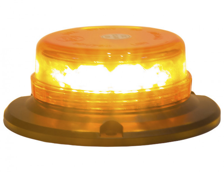 Image of Low Profile 6 Inch by 2 Inch LED Beacon with Blunt Cut Leads from Buyers Products. Part number: SL551ALP