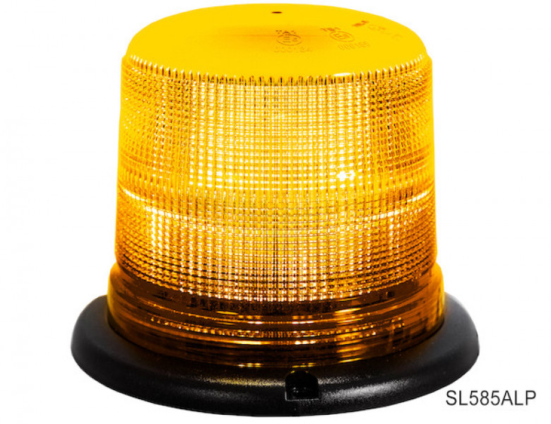 Image of 5.5 Inch by 4.5 Inch Amber LED Beacon from Buyers Products. Part number: SL585ALP