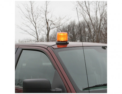 Image of 6.5 Inch by 5 Inch Amber LED Beacon Light from Buyers Products. Part number: SL645ALP