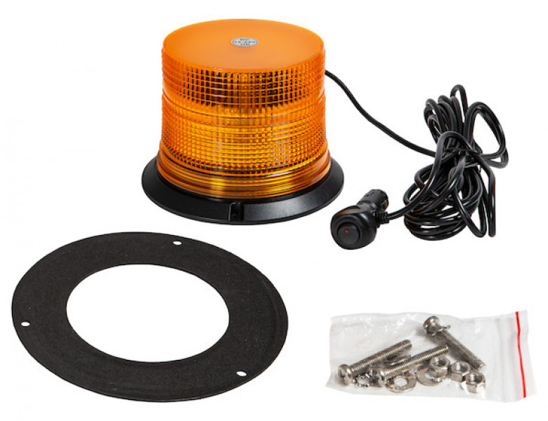 Image of 6.5 Inch by 5 Inch Amber LED Beacon Light from Buyers Products. Part number: SL645ALP