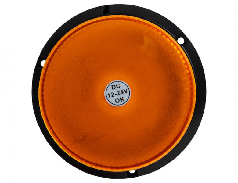 Image of 6.5 Inch by 5 Inch Amber LED Beacon Light from Buyers Products. Part number: SL645ALP