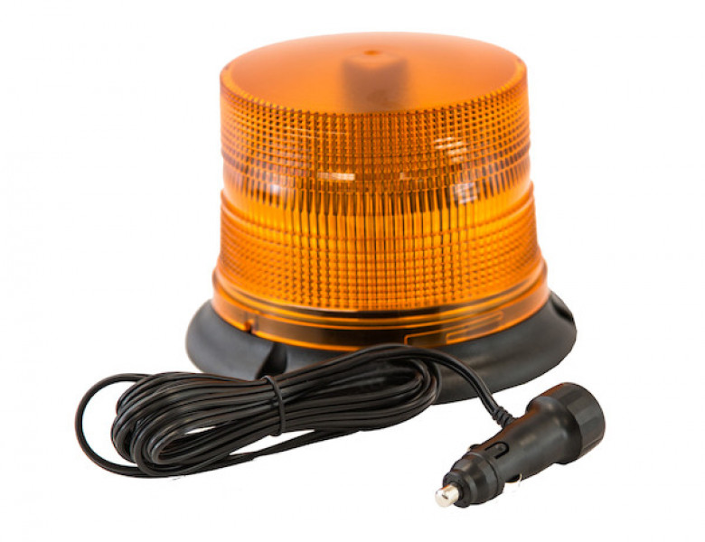 Image of 6.5 Inch by 5 Inch Programmable LED Strobe Beacon with Auxiliary Plug from Buyers Products. Part number: SL675ALP