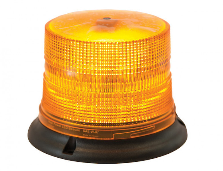 Image of 6.5 Inch by 5 Inch Programmable LED Strobe Beacon with Auxiliary Plug from Buyers Products. Part number: SL675ALP