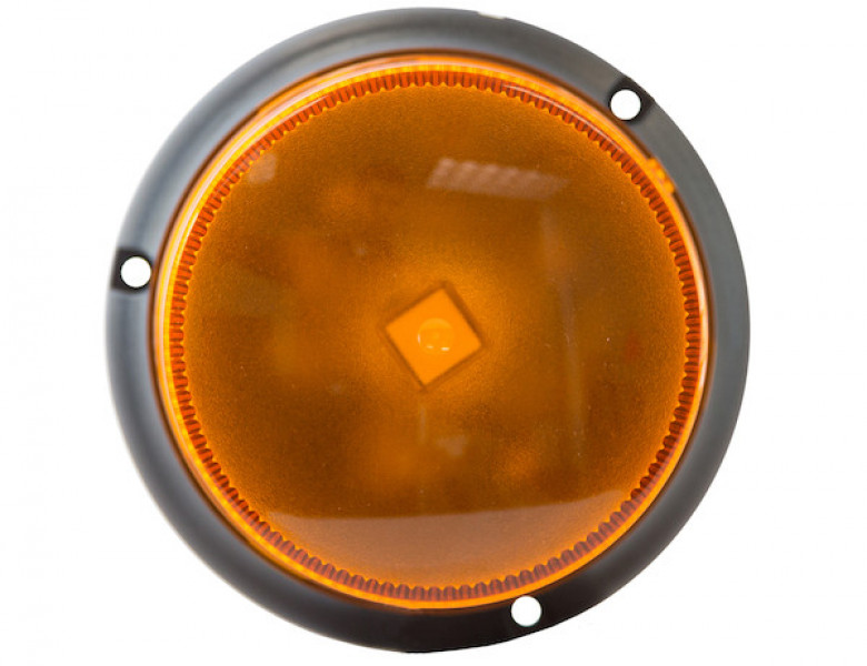 Image of 6.5 Inch by 5 Inch Programmable LED Strobe Beacon with Auxiliary Plug from Buyers Products. Part number: SL675ALP