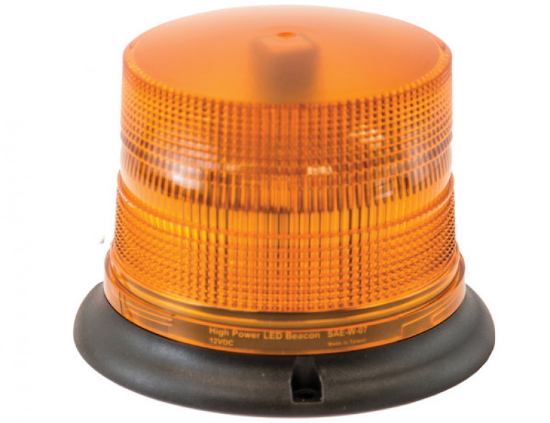 Image of 6.5 Inch by 5 Inch Programmable LED Strobe Beacon with Auxiliary Plug from Buyers Products. Part number: SL675ALP