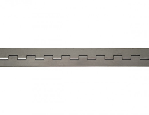 Image of Stainless Continuous Hinge .075 x 72 Inch Long with 1/4 Pin and 2.0 Open Width from Buyers Products. Part number: SS15