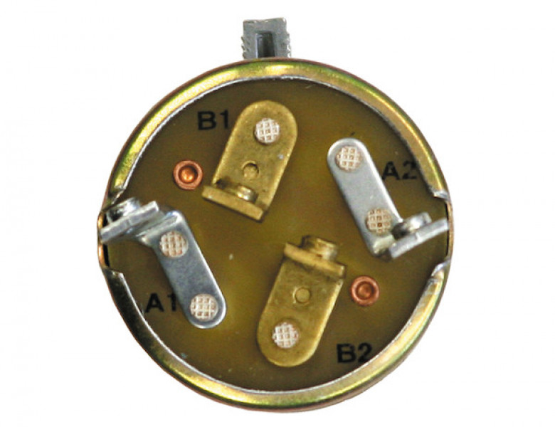 Image of 50 Amp Heavy Duty Momentary On/Off Rotary Switch from Buyers Products. Part number: SW710