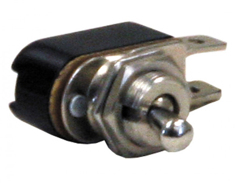 Image of 12 Volt Toggle Switch With 2 Blade Terminals from Buyers Products. Part number: SW9111