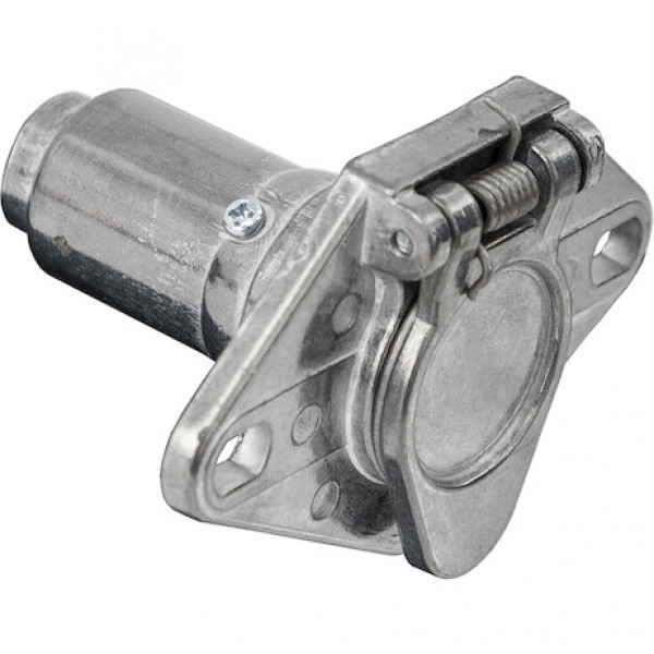 Image of 6-Way Die Cast Metal Trailer Connector - Truck Side from Buyers Products. Part number: TC1006