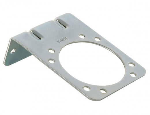 Image of 7-Way Flat Zinc Trailer Connector Bracket from Buyers Products. Part number: TC107