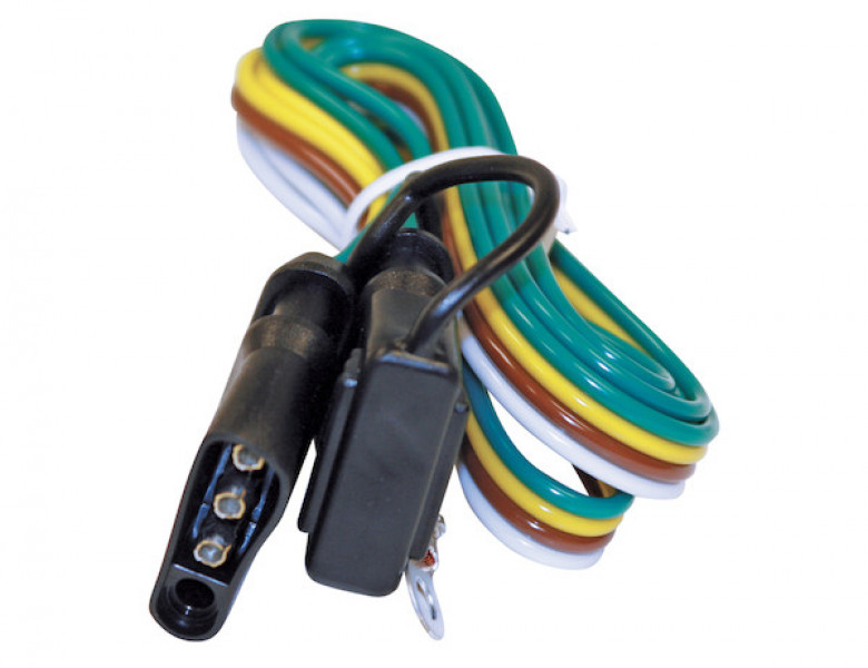 Image of 48 Inch Prewired Loop with a 4-Way Flat Connector/Cap from Buyers Products. Part number: TC1244