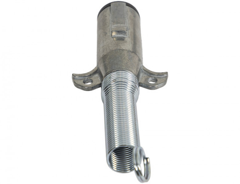 Image of 2-Way Die-Cast Zinc Trailer Connector -Trailer Side - Horizontal Pins with Spring from Buyers Products. Part number: TC2002