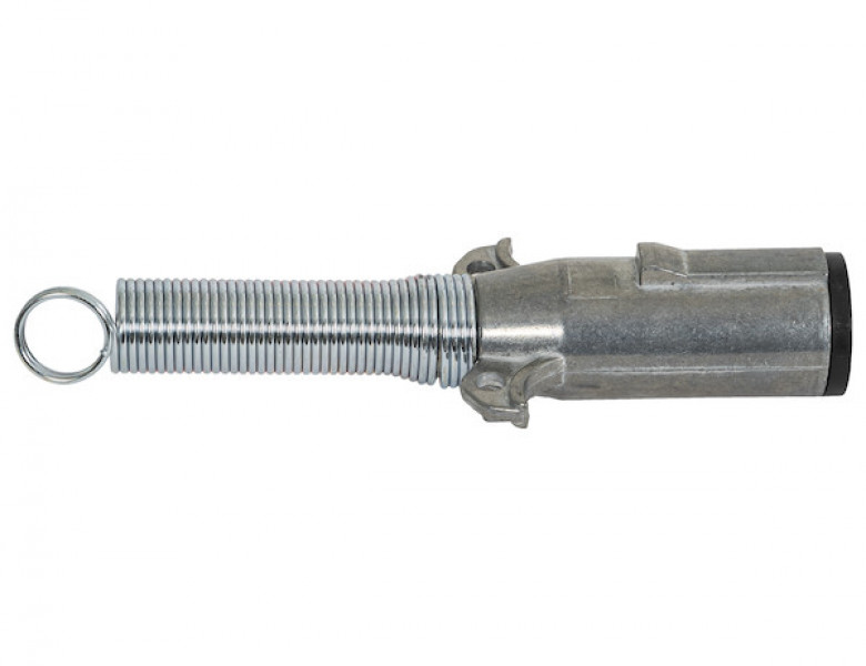 Image of 2-Way Die-Cast Zinc Trailer Connector -Trailer Side - Horizontal Pins with Spring from Buyers Products. Part number: TC2002